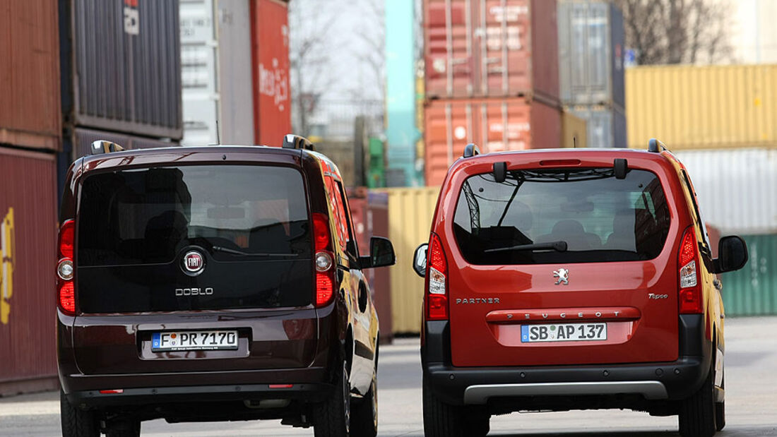 Fiat Doblo und Peugeot Partner Tepee