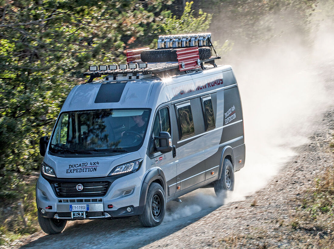 Fiat Ducato 4x4 Expedition Konzept Das Extremisten Wohnmobil Auto Motor Und Sport 6991