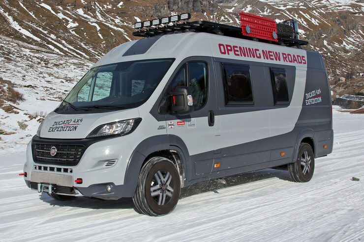 Fiat Ducato 4x4 Expedition Konzept Das Extremisten Wohnmobil Auto Motor Und Sport