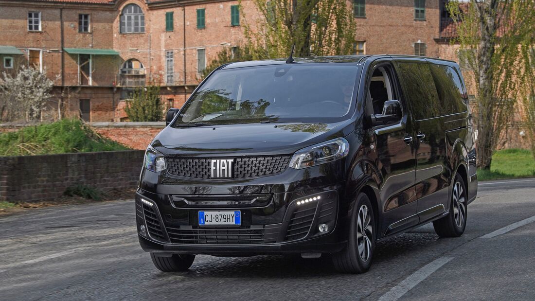 Fiat E-Ulysse Elektro-Van 2022 Fahrbericht 