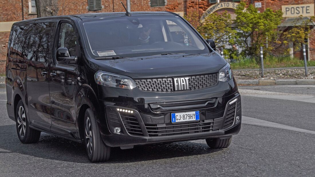 Fiat E-Ulysse Elektro-Van 2022 Fahrbericht 