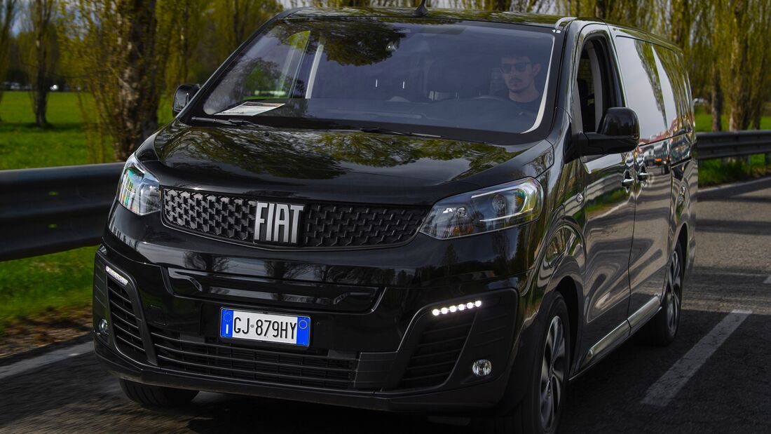 Fiat E-Ulysse Elektro-Van 2022 Fahrbericht 