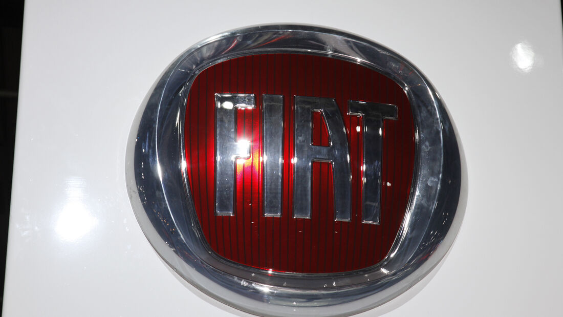 Fiat Logo, Messe, Autosalon Paris 2012