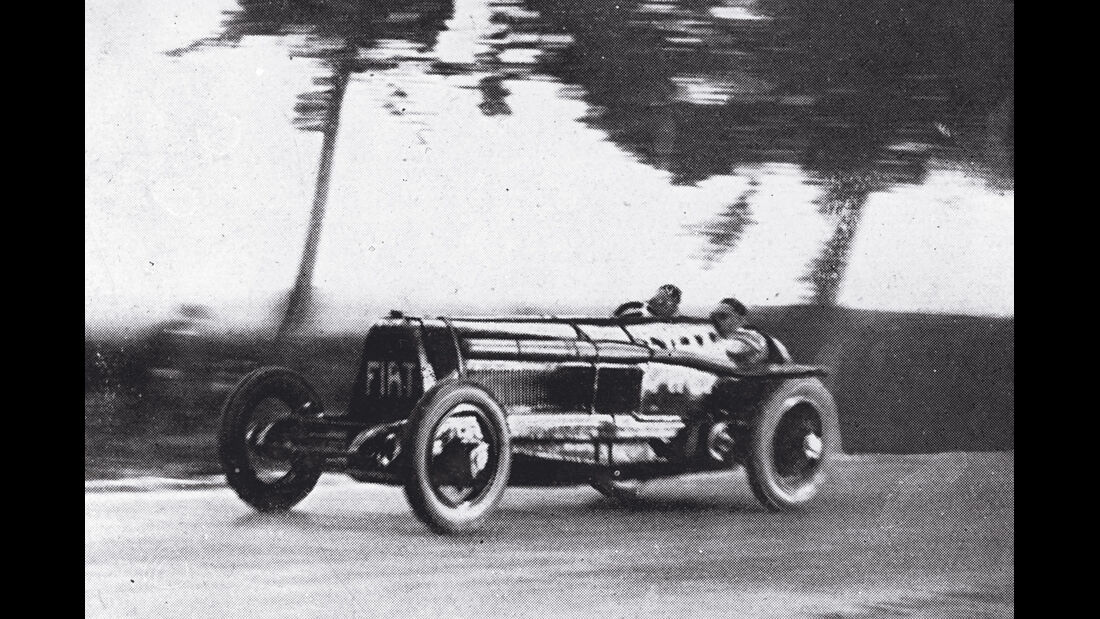 Fiat Mefistofele, Rekordfahrt, 1924