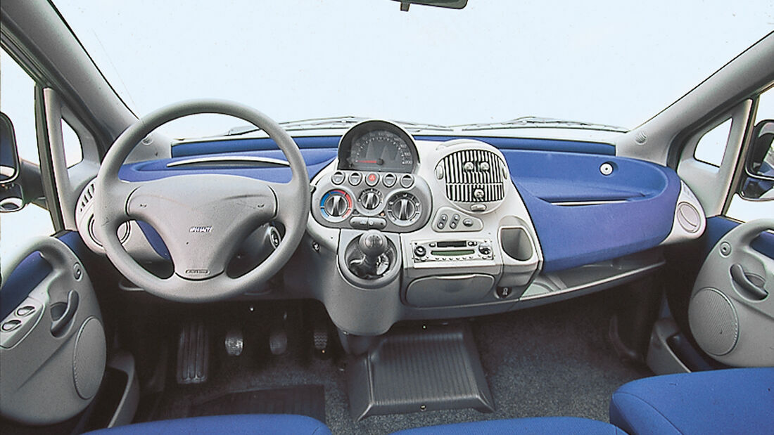 Fiat Multipla, Cockpit