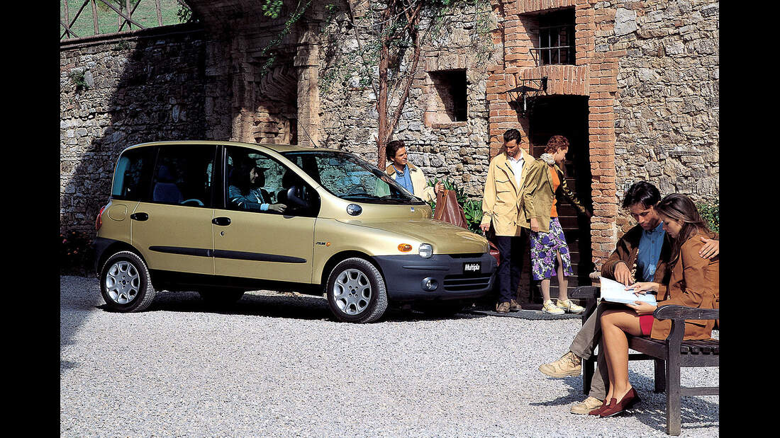 Auktion Gepimter Fiat Multipla mit 32 Endrohren AUTO MOTOR UND SPORT