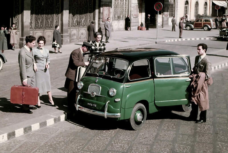 Fiat Multipla, Frontansicht