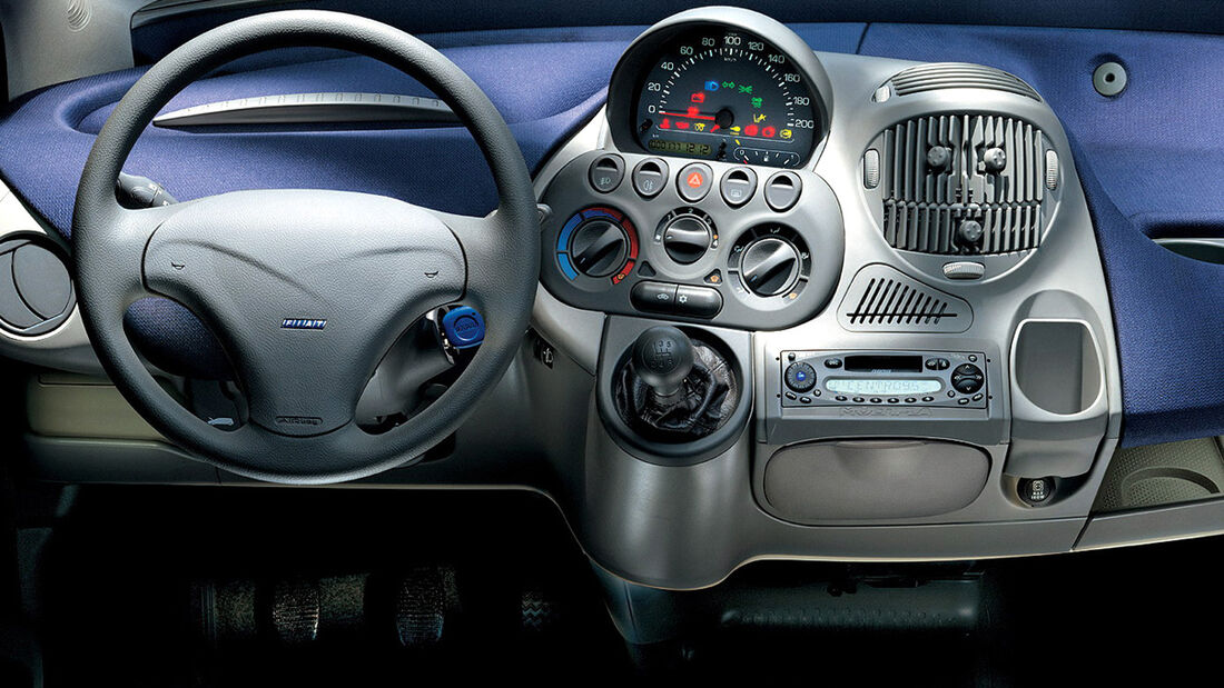 Fiat Multipla, Interieur