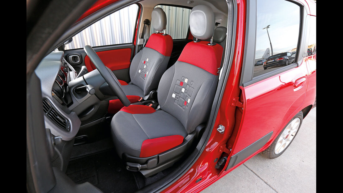 Fiat Panda 1.2 8V, Fahrersitz