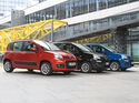 Fiat Panda 1.2 8V, Fiat Panda 0.9 8V Twinair, Fiat Panda 1.3 16V Multijet, Seitenansicht