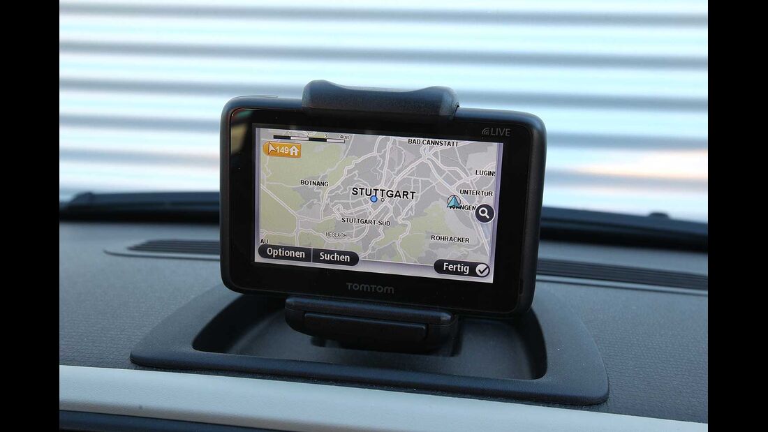 Fiat Panda 1.2, Navigation