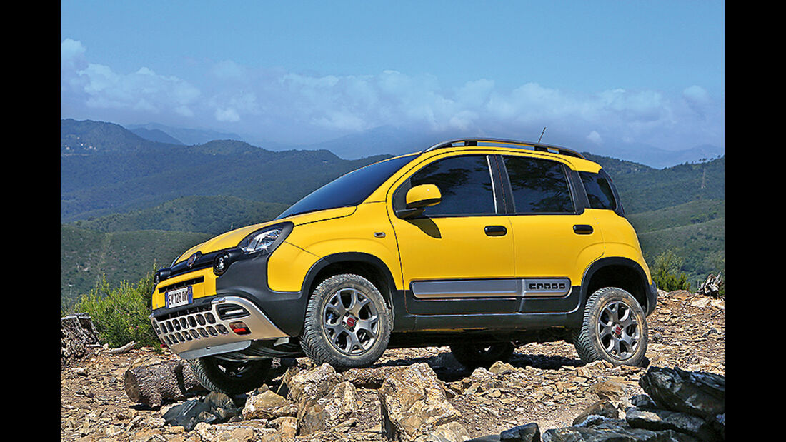 Fiat Panda 4x4 Cross im Fahrbericht: Kleinwagen mit ...