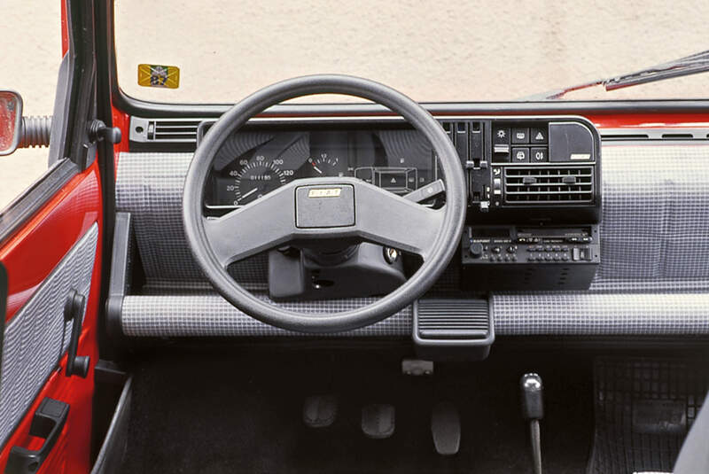 Fiat Panda, Cockpit