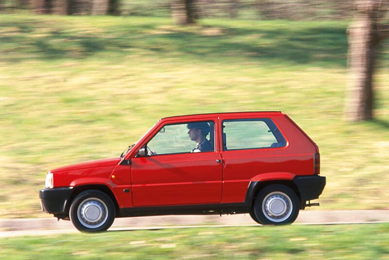 Fiat Panda, Seitenansicht