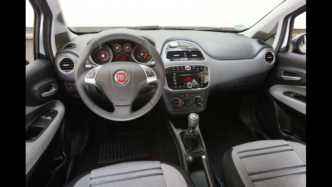 Fiat Punto Evo 1.4 16V, Cockpit