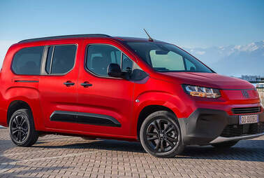 Doblò für die Familie mit bis zu 7 Sitzen