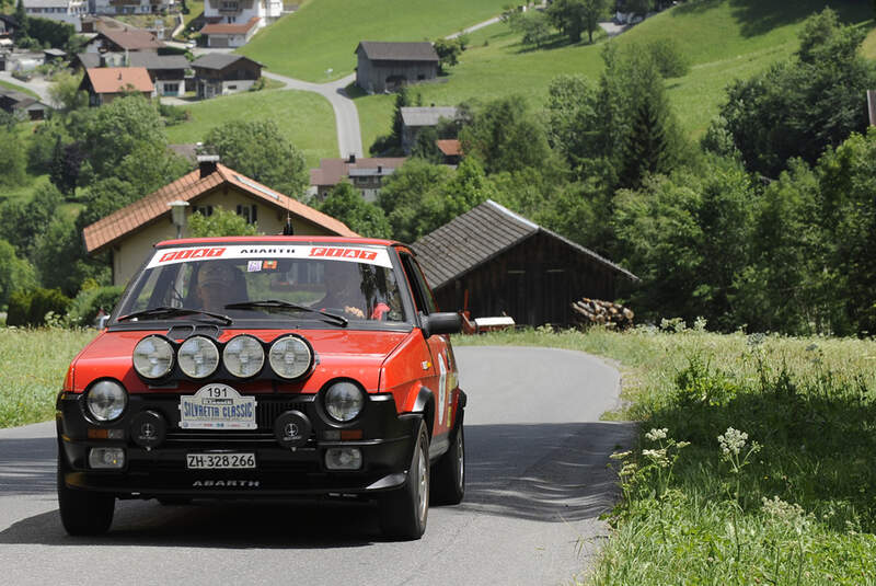 Fiat Ritmo 125 TC Abarth bei der Silvretta Classic 2010 