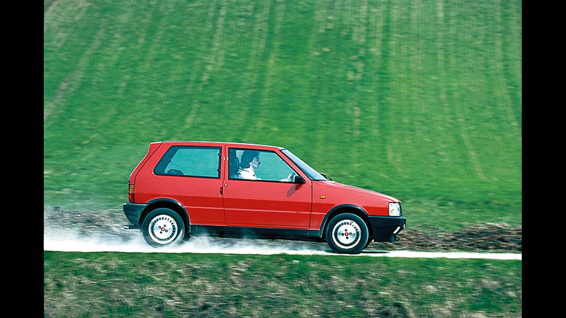 Fiat Uno Turbo i.e., Seitenansicht