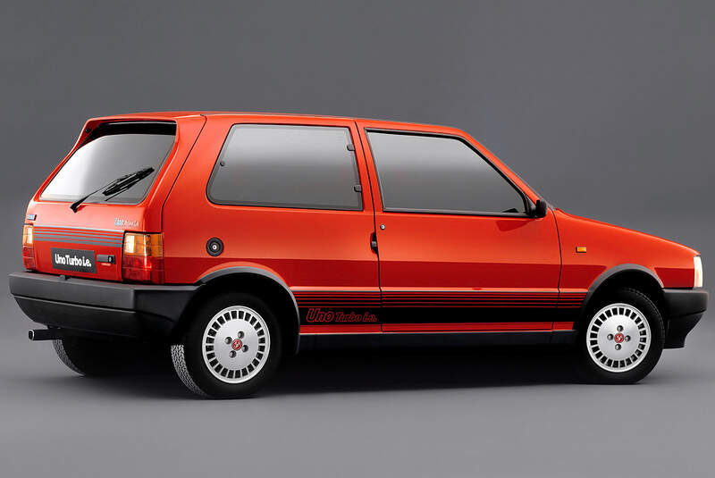 Fiat Uno Turbo i.e., Seitenansicht