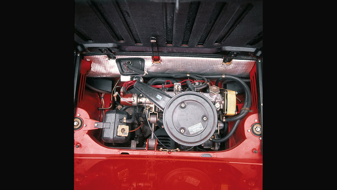 Fiat X 1/9, Motor