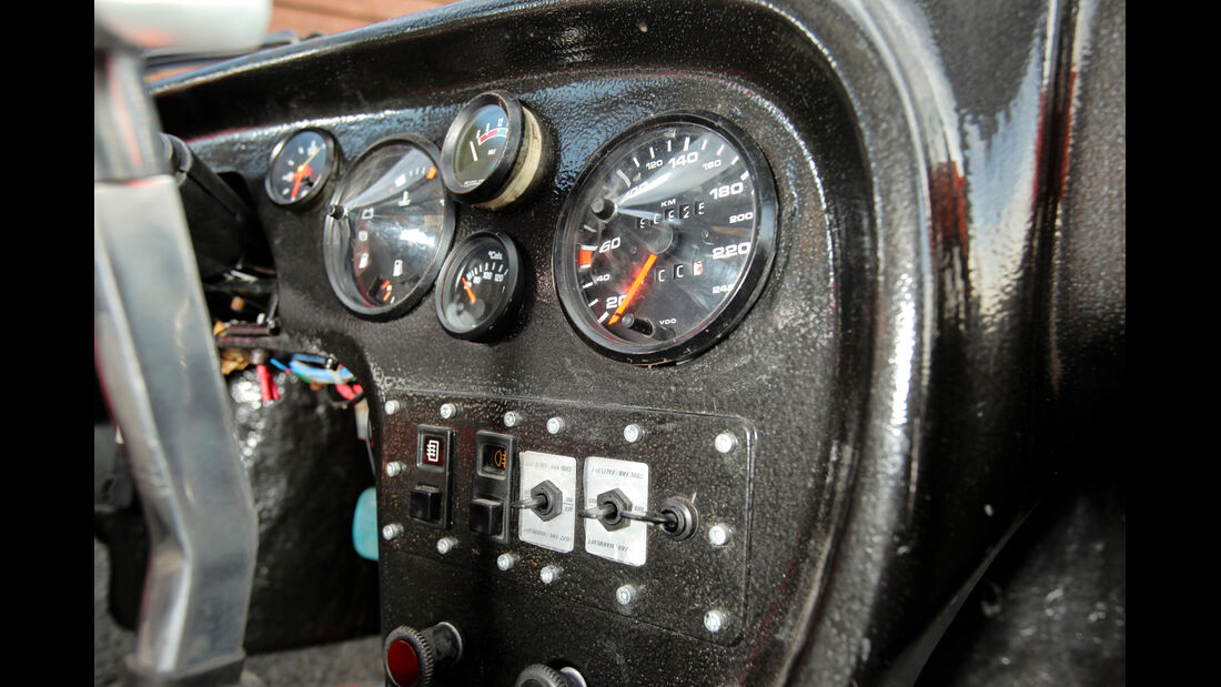 Fiberfab Bonito, Cockpit, Anzeigeinstrumente