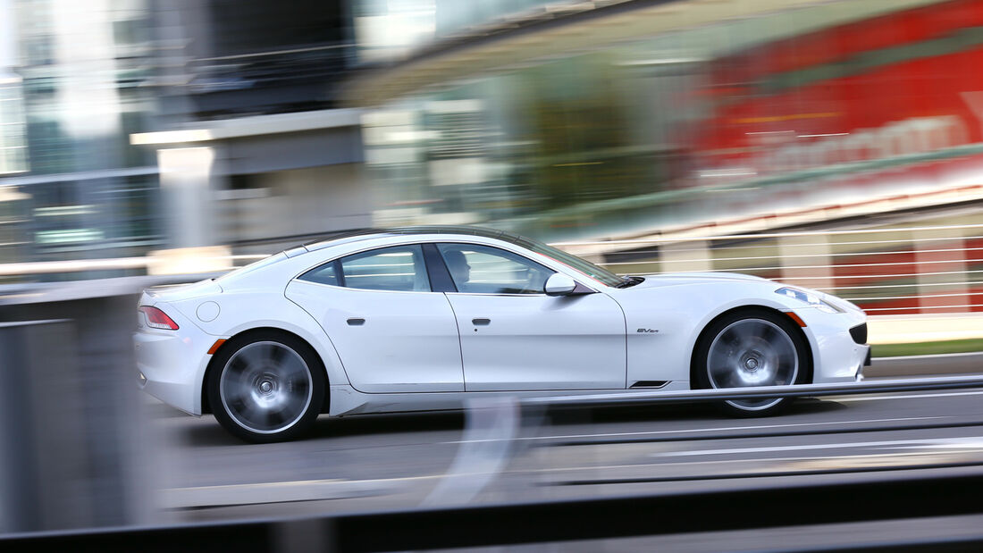 Fisker Karma, Seitenansicht