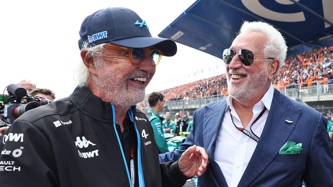 Flavio Briatore & Lawrence Stroll - GP Niederlande 2024