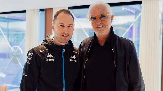 Flavio Briatore & Oliver Oakes - Alpine - Formel 1 - 2024