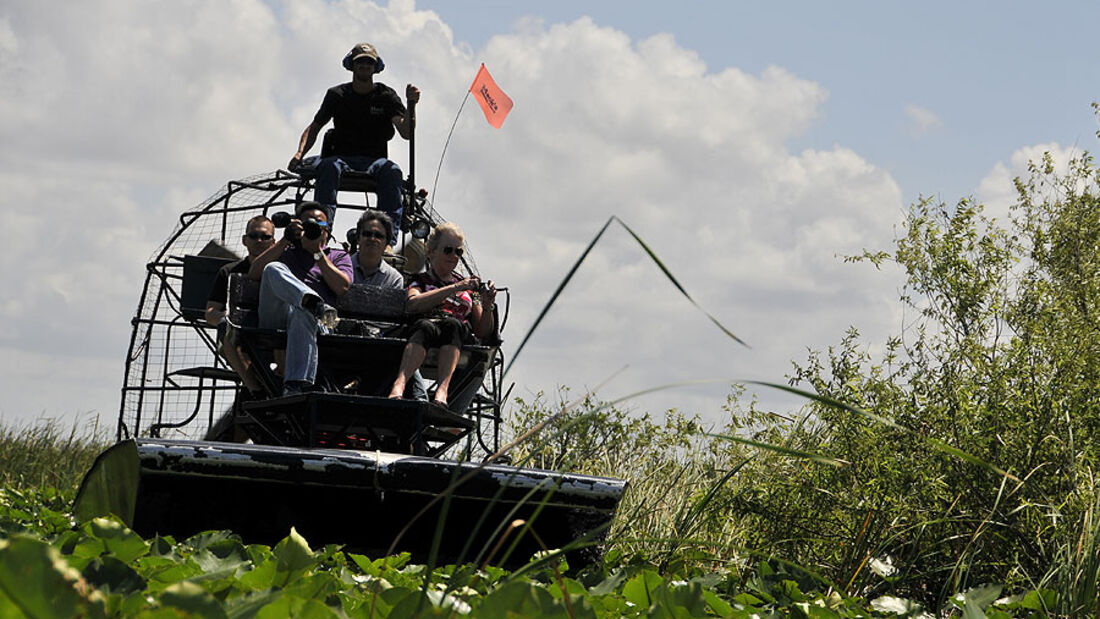 Florida mit BMW X5, Airboat