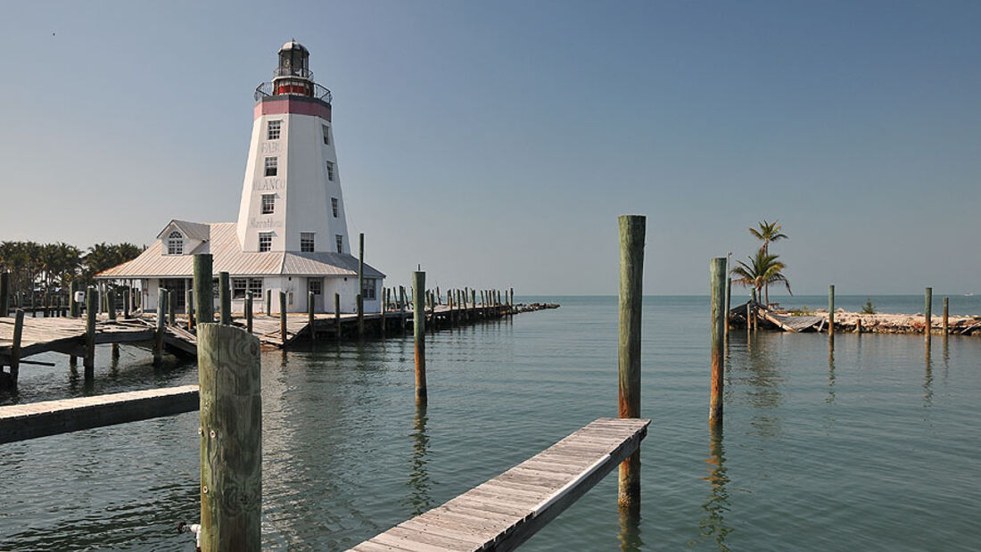 Florida mit BMW X5, leuchtturm