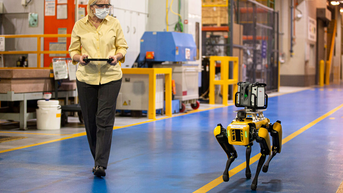 Fluffy Roborterhund Ford Boston Dynamics