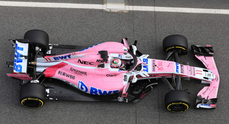Force India - Barcelona F1-Test 2018