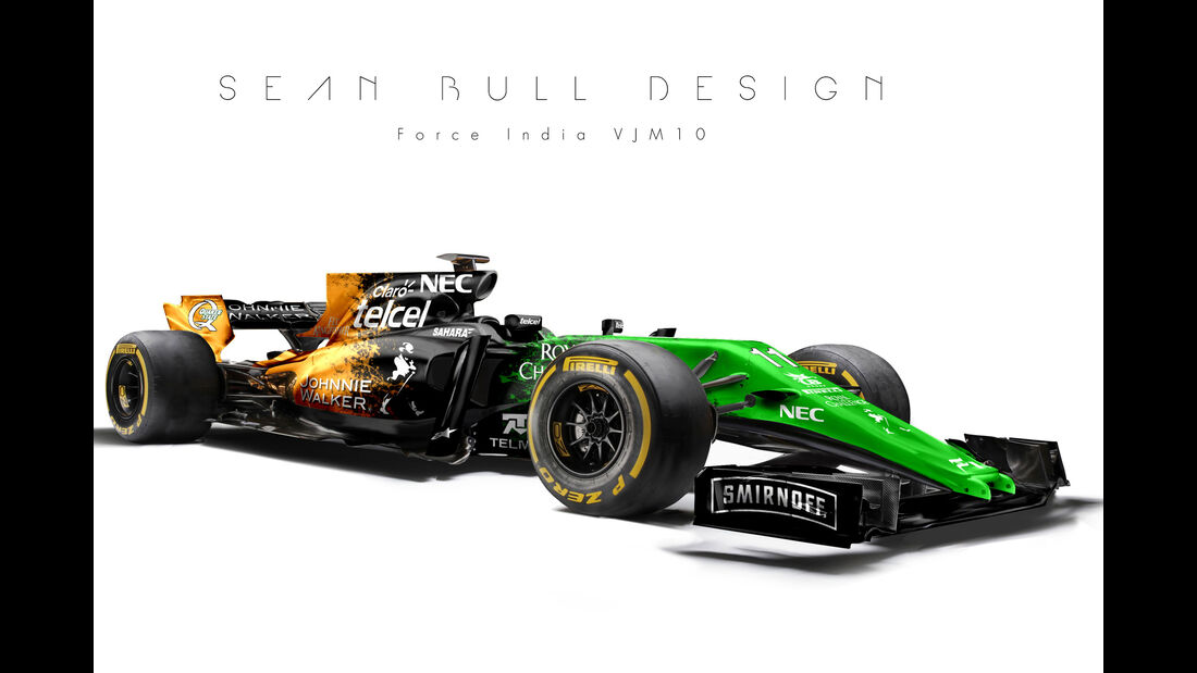 Force India - F1-Designs 2017 - Sean Bull - Formel 1