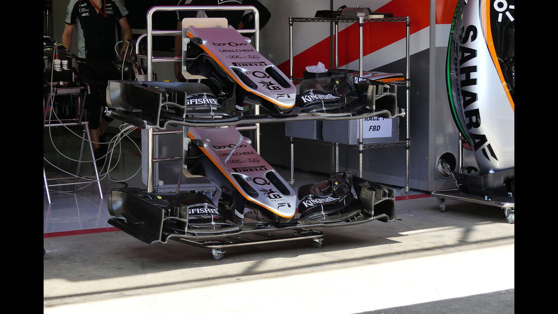 Force India - F1 - GP Spanien - Barcelona - Donnerstag - 12.5.2016