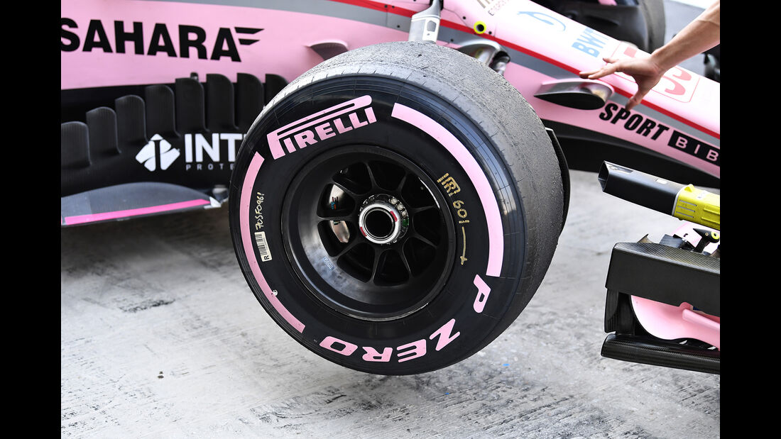 Force India - F1-Testfahrten - Abu Dhabi - 2017
