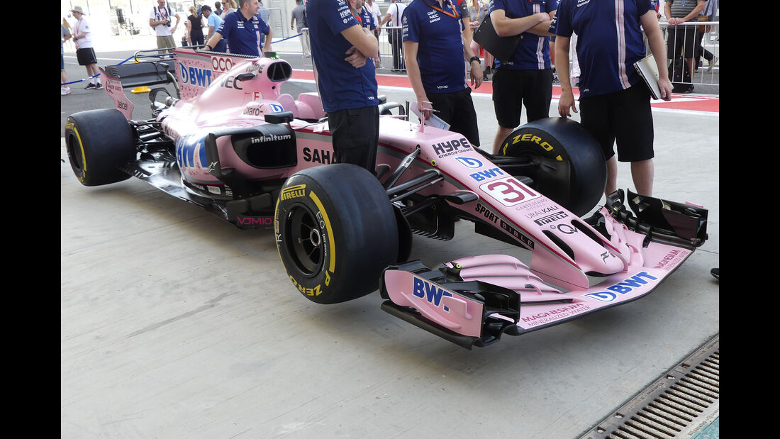 Force India - Formel 1 - GP Abu Dhabi - 23. November 2017