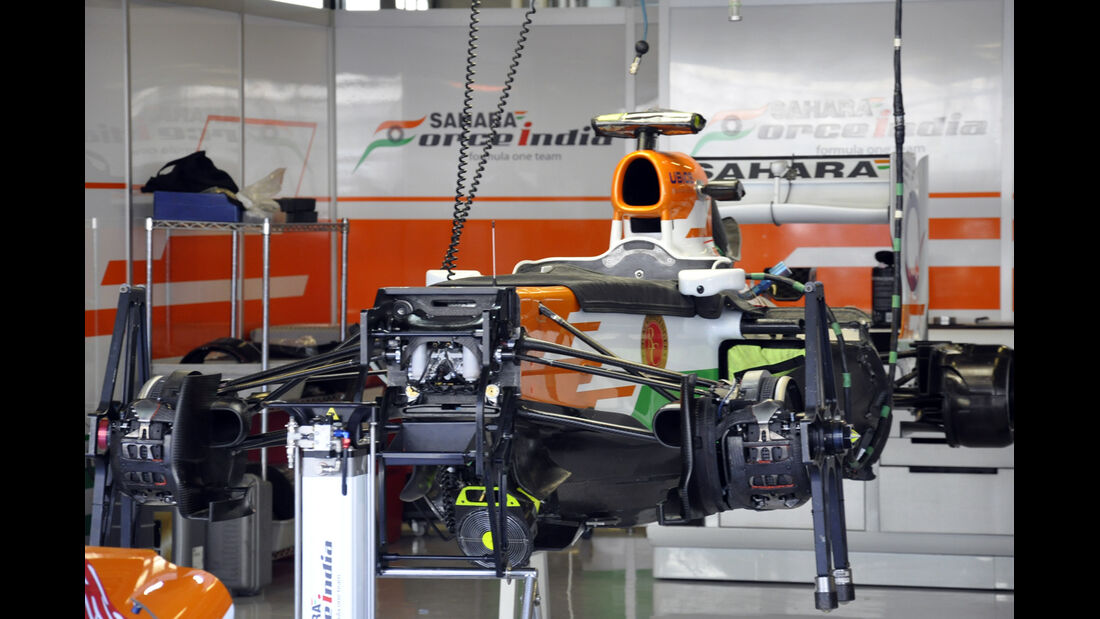 Force India - Formel 1 - GP Abu Dhabi - 31. Oktober 2013