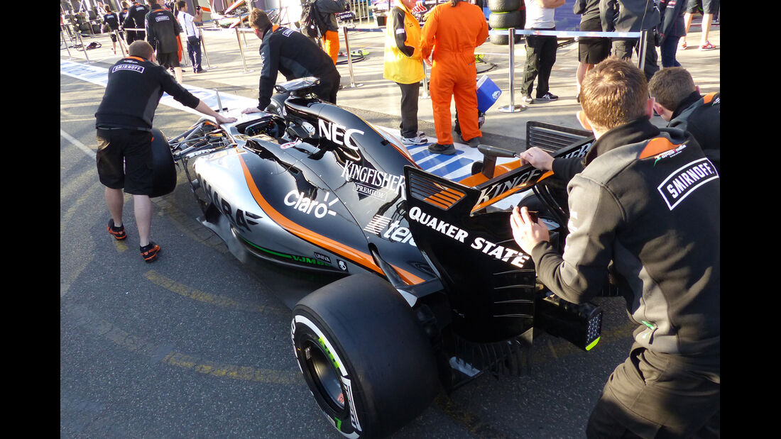 Force India - Formel 1 - GP Australien - 12. März 2015