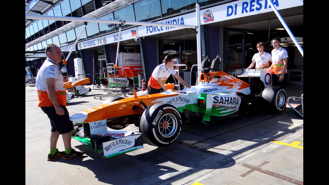 Force India - Formel 1 - GP Australien - 14. März 2013