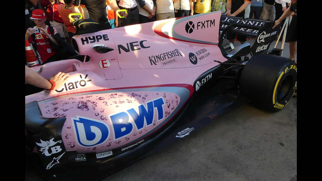 Force India - Formel 1 - GP Australien - Melbourne - 23. März 2017