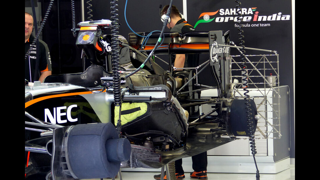 Force India - Formel 1 - GP Bahrain - 17. April 2015