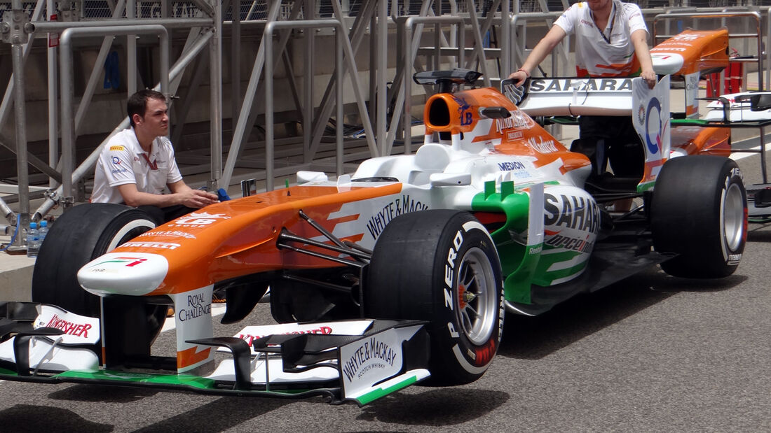 Force India - Formel 1 - GP Bahrain - 18. April 2013