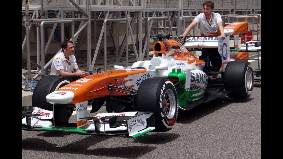 Force India - Formel 1 - GP Bahrain - 18. April 2013