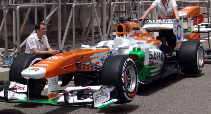 Force India - Formel 1 - GP Bahrain - 18. April 2013