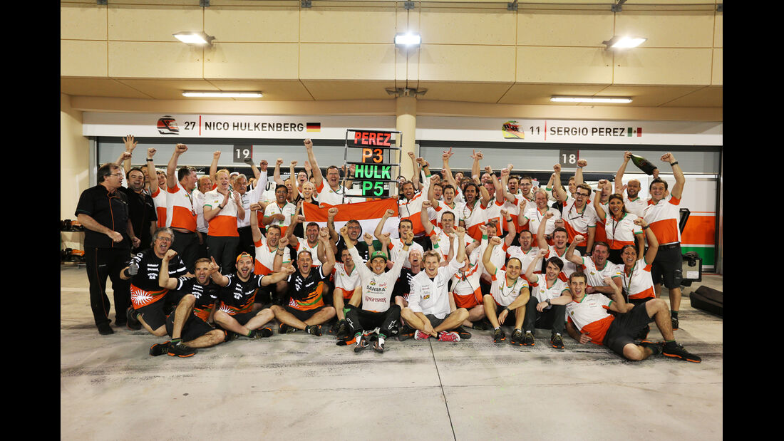 Force India - Formel 1 - GP Bahrain 2014
