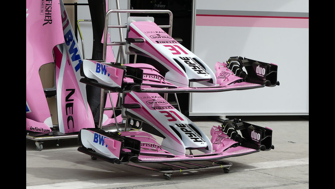 Force India - Formel 1 - GP  Bahrain - 4. April 2018