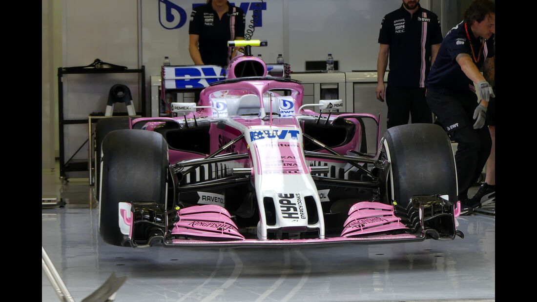 Force India - Formel 1 - GP Bahrain - 5. April 2018