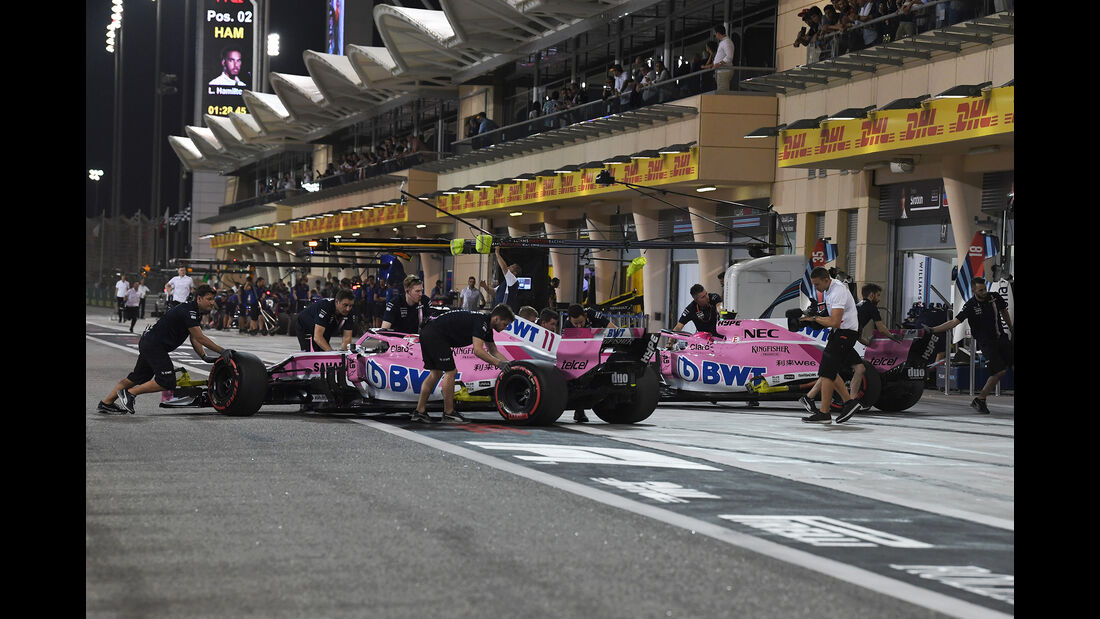Force India - Formel 1 - GP Bahrain - 7. April 2018