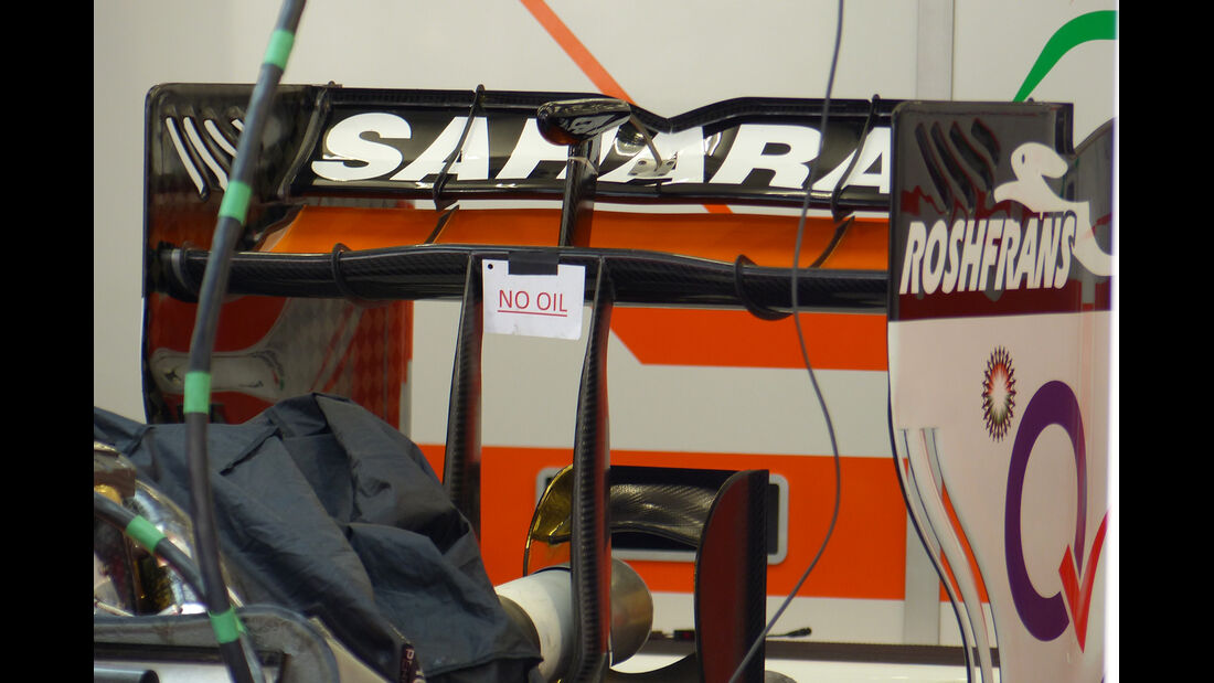 Force India - Formel 1 - GP Bahrain - Sakhir - 3. April 2014