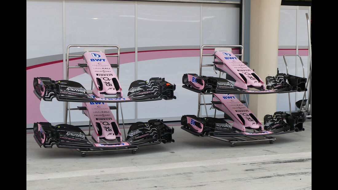 Force India - Formel 1 - GP Bahrain -Sakhir - Donnerstag - 13.4.2017